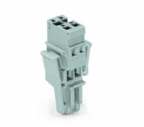 WAGO 3-conductor ground terminal block; 1.5 mm²; center marking; for DIN-rail 35 x 15 and 35 x 7.5; CAGE CLAMP; 1,50 mm²; green-yellow 279-687