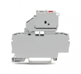 WAGO 3-conductor ground terminal block; 1.5 mm²; center marking; for DIN-rail 35 x 15 and 35 x 7.5; CAGE CLAMP; 1,50 mm²; green-yellow 279-687
