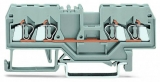 WAGO 3-conductor ground terminal block; 1.5 mm²; center marking; for DIN-rail 35 x 15 and 35 x 7.5; CAGE CLAMP; 1,50 mm²; green-yellow 279-687