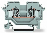 WAGO 3-conductor ground terminal block; 1.5 mm²; center marking; for DIN-rail 35 x 15 and 35 x 7.5; CAGE CLAMP; 1,50 mm²; green-yellow 279-687