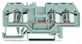 WAGO 3-conductor ground terminal block; 1.5 mm²; center marking; for DIN-rail 35 x 15 and 35 x 7.5; CAGE CLAMP; 1,50 mm²; green-yellow 279-687