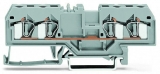 WAGO 3-conductor ground terminal block; 1.5 mm²; center marking; for DIN-rail 35 x 15 and 35 x 7.5; CAGE CLAMP; 1,50 mm²; green-yellow 279-687