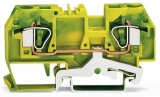 WAGO 812-104 Busbar terminal block; for (10 x 3) mm busbars; 12-pole; without push-buttons; 4 mm²; 4,00 mm²; blue