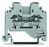 WAGO 3-conductor ground terminal block; 1.5 mm²; center marking; for DIN-rail 35 x 15 and 35 x 7.5; CAGE CLAMP; 1,50 mm²; green-yellow 279-687