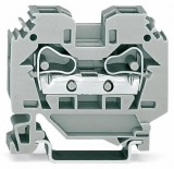 WAGO 3-conductor ground terminal block; 1.5 mm²; center marking; for DIN-rail 35 x 15 and 35 x 7.5; CAGE CLAMP; 1,50 mm²; green-yellow 279-687