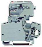 WAGO 3-conductor ground terminal block; 1.5 mm²; center marking; for DIN-rail 35 x 15 and 35 x 7.5; CAGE CLAMP; 1,50 mm²; green-yellow 279-687