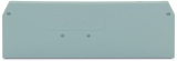 WAGO 812-104 Busbar terminal block; for (10 x 3) mm busbars; 12-pole; without push-buttons; 4 mm²; 4,00 mm²; blue
