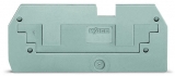 WAGO 812-104 Busbar terminal block; for (10 x 3) mm busbars; 12-pole; without push-buttons; 4 mm²; 4,00 mm²; blue