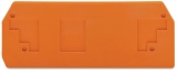 WAGO 812-104 Busbar terminal block; for (10 x 3) mm busbars; 12-pole; without push-buttons; 4 mm²; 4,00 mm²; blue