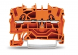 WAGO 3-conductor ground terminal block; 1.5 mm²; center marking; for DIN-rail 35 x 15 and 35 x 7.5; CAGE CLAMP; 1,50 mm²; green-yellow 279-687