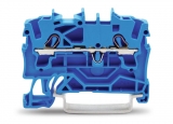 WAGO 3-conductor ground terminal block; 1.5 mm²; center marking; for DIN-rail 35 x 15 and 35 x 7.5; CAGE CLAMP; 1,50 mm²; green-yellow 279-687