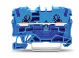 WAGO 3-conductor ground terminal block; 1.5 mm²; center marking; for DIN-rail 35 x 15 and 35 x 7.5; CAGE CLAMP; 1,50 mm²; green-yellow 279-687