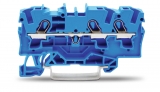 WAGO 3-conductor ground terminal block; 1.5 mm²; center marking; for DIN-rail 35 x 15 and 35 x 7.5; CAGE CLAMP; 1,50 mm²; green-yellow 279-687