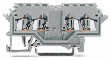 WAGO 3-conductor ground terminal block; 1.5 mm²; center marking; for DIN-rail 35 x 15 and 35 x 7.5; CAGE CLAMP; 1,50 mm²; green-yellow 279-687