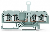 WAGO 3-conductor ground terminal block; 1.5 mm²; center marking; for DIN-rail 35 x 15 and 35 x 7.5; CAGE CLAMP; 1,50 mm²; green-yellow 279-687