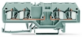 WAGO 3-conductor ground terminal block; 1.5 mm²; center marking; for DIN-rail 35 x 15 and 35 x 7.5; CAGE CLAMP; 1,50 mm²; green-yellow 279-687