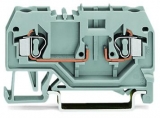 WAGO 3-conductor ground terminal block; 1.5 mm²; center marking; for DIN-rail 35 x 15 and 35 x 7.5; CAGE CLAMP; 1,50 mm²; green-yellow 279-687