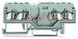 WAGO 3-conductor ground terminal block; 1.5 mm²; center marking; for DIN-rail 35 x 15 and 35 x 7.5; CAGE CLAMP; 1,50 mm²; green-yellow 279-687