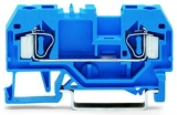 WAGO 3-conductor ground terminal block; 1.5 mm²; center marking; for DIN-rail 35 x 15 and 35 x 7.5; CAGE CLAMP; 1,50 mm²; green-yellow 279-687