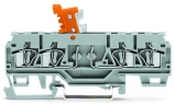 WAGO 3-conductor ground terminal block; 1.5 mm²; center marking; for DIN-rail 35 x 15 and 35 x 7.5; CAGE CLAMP; 1,50 mm²; green-yellow 279-687