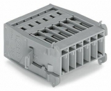 WAGO 3-conductor ground terminal block; 1.5 mm²; center marking; for DIN-rail 35 x 15 and 35 x 7.5; CAGE CLAMP; 1,50 mm²; green-yellow 279-687