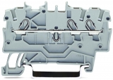 WAGO 3-conductor ground terminal block; 1.5 mm²; center marking; for DIN-rail 35 x 15 and 35 x 7.5; CAGE CLAMP; 1,50 mm²; green-yellow 279-687