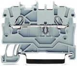 WAGO 3-conductor ground terminal block; 1.5 mm²; center marking; for DIN-rail 35 x 15 and 35 x 7.5; CAGE CLAMP; 1,50 mm²; green-yellow 279-687