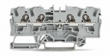 WAGO 3-conductor ground terminal block; 1.5 mm²; center marking; for DIN-rail 35 x 15 and 35 x 7.5; CAGE CLAMP; 1,50 mm²; green-yellow 279-687