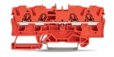 WAGO 3-conductor ground terminal block; 1.5 mm²; center marking; for DIN-rail 35 x 15 and 35 x 7.5; CAGE CLAMP; 1,50 mm²; green-yellow 279-687
