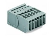 WAGO 3-conductor ground terminal block; 1.5 mm²; center marking; for DIN-rail 35 x 15 and 35 x 7.5; CAGE CLAMP; 1,50 mm²; green-yellow 279-687