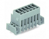 WAGO 3-conductor ground terminal block; 1.5 mm²; center marking; for DIN-rail 35 x 15 and 35 x 7.5; CAGE CLAMP; 1,50 mm²; green-yellow 279-687
