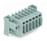 WAGO 3-conductor ground terminal block; 1.5 mm²; center marking; for DIN-rail 35 x 15 and 35 x 7.5; CAGE CLAMP; 1,50 mm²; green-yellow 279-687