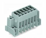 WAGO 3-conductor ground terminal block; 1.5 mm²; center marking; for DIN-rail 35 x 15 and 35 x 7.5; CAGE CLAMP; 1,50 mm²; green-yellow 279-687