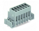WAGO 3-conductor ground terminal block; 1.5 mm²; center marking; for DIN-rail 35 x 15 and 35 x 7.5; CAGE CLAMP; 1,50 mm²; green-yellow 279-687