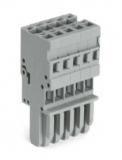 WAGO 3-conductor ground terminal block; 1.5 mm²; center marking; for DIN-rail 35 x 15 and 35 x 7.5; CAGE CLAMP; 1,50 mm²; green-yellow 279-687