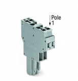 WAGO 3-conductor ground terminal block; 1.5 mm²; center marking; for DIN-rail 35 x 15 and 35 x 7.5; CAGE CLAMP; 1,50 mm²; green-yellow 279-687