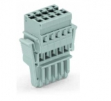 WAGO 3-conductor ground terminal block; 1.5 mm²; center marking; for DIN-rail 35 x 15 and 35 x 7.5; CAGE CLAMP; 1,50 mm²; green-yellow 279-687