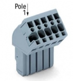 WAGO 3-conductor ground terminal block; 1.5 mm²; center marking; for DIN-rail 35 x 15 and 35 x 7.5; CAGE CLAMP; 1,50 mm²; green-yellow 279-687