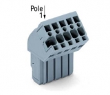 WAGO 3-conductor ground terminal block; 1.5 mm²; center marking; for DIN-rail 35 x 15 and 35 x 7.5; CAGE CLAMP; 1,50 mm²; green-yellow 279-687