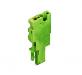 WAGO 3-conductor ground terminal block; 1.5 mm²; center marking; for DIN-rail 35 x 15 and 35 x 7.5; CAGE CLAMP; 1,50 mm²; green-yellow 279-687
