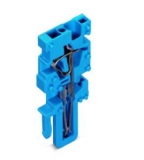 WAGO 3-conductor ground terminal block; 1.5 mm²; center marking; for DIN-rail 35 x 15 and 35 x 7.5; CAGE CLAMP; 1,50 mm²; green-yellow 279-687