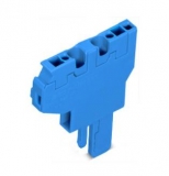WAGO 3-conductor ground terminal block; 1.5 mm²; center marking; for DIN-rail 35 x 15 and 35 x 7.5; CAGE CLAMP; 1,50 mm²; green-yellow 279-687