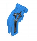 WAGO 3-conductor ground terminal block; 1.5 mm²; center marking; for DIN-rail 35 x 15 and 35 x 7.5; CAGE CLAMP; 1,50 mm²; green-yellow 279-687