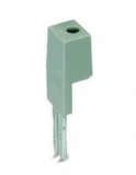 WAGO 3-conductor ground terminal block; 1.5 mm²; center marking; for DIN-rail 35 x 15 and 35 x 7.5; CAGE CLAMP; 1,50 mm²; green-yellow 279-687