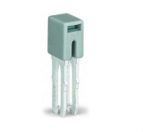 WAGO 3-conductor ground terminal block; 1.5 mm²; center marking; for DIN-rail 35 x 15 and 35 x 7.5; CAGE CLAMP; 1,50 mm²; green-yellow 279-687