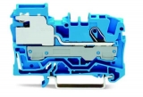 WAGO 3-conductor ground terminal block; 1.5 mm²; center marking; for DIN-rail 35 x 15 and 35 x 7.5; CAGE CLAMP; 1,50 mm²; green-yellow 279-687