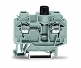 WAGO 3-conductor ground terminal block; 1.5 mm²; center marking; for DIN-rail 35 x 15 and 35 x 7.5; CAGE CLAMP; 1,50 mm²; green-yellow 279-687
