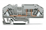 WAGO 3-conductor ground terminal block; 1.5 mm²; center marking; for DIN-rail 35 x 15 and 35 x 7.5; CAGE CLAMP; 1,50 mm²; green-yellow 279-687