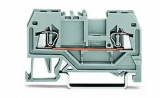 WAGO 3-conductor ground terminal block; 1.5 mm²; center marking; for DIN-rail 35 x 15 and 35 x 7.5; CAGE CLAMP; 1,50 mm²; green-yellow 279-687