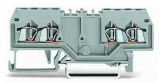 WAGO 3-conductor ground terminal block; 1.5 mm²; center marking; for DIN-rail 35 x 15 and 35 x 7.5; CAGE CLAMP; 1,50 mm²; green-yellow 279-687